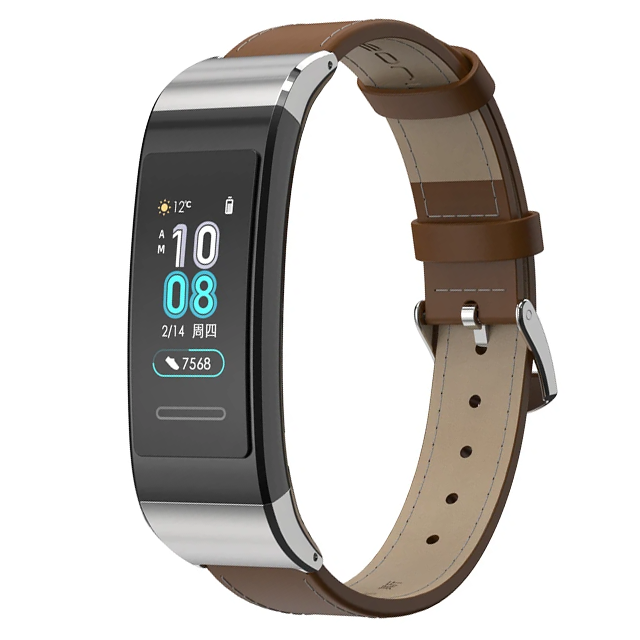 Huawei Band 3 Pro / 4 Pro strap (Genuine leather) - 5 colors