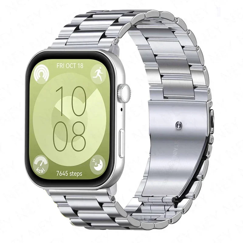 Huawei Watch Fit 3/4 strap (Stainless steel) - 2 colors
