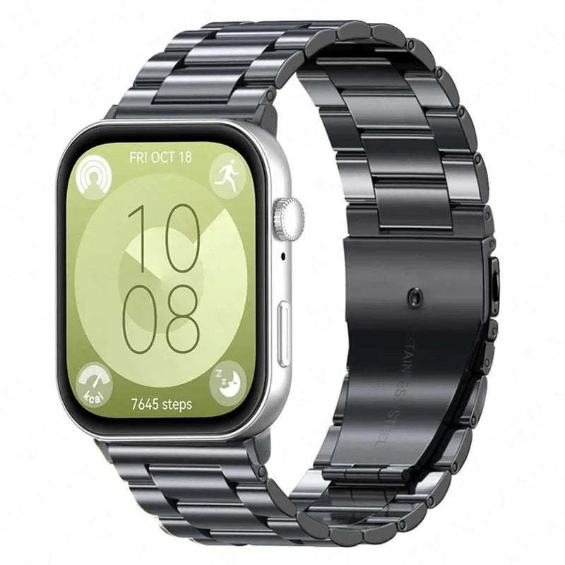 Huawei Watch Fit 3/4 strap (Stainless steel) - 2 colors